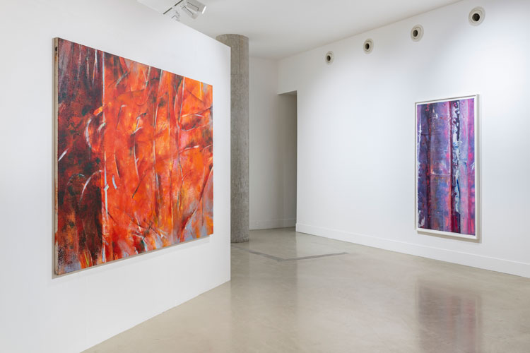 Modal Painting, installation view, Maximillian William, London, Spring 2021. Photo: Damian Griffiths. Image courtesy of Maximillian William, London.