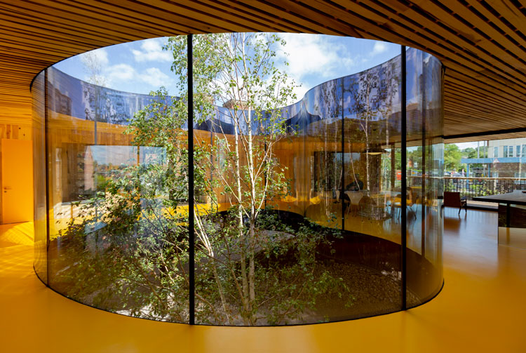 Maggie’s Centre in Oldham, central window. Photo: AdeRijke, courtesy dRMM.