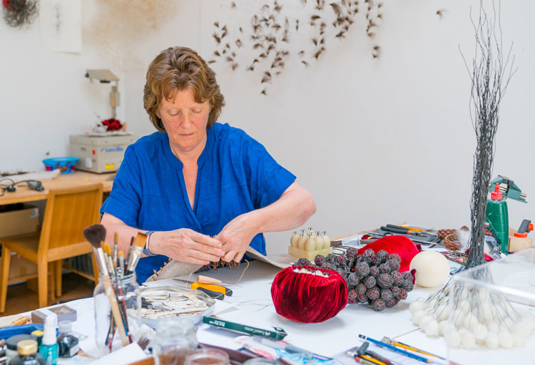 Susie MacMurray in her studio, July 2020. Photo: Ben Blackall and Steve Russell Studios.