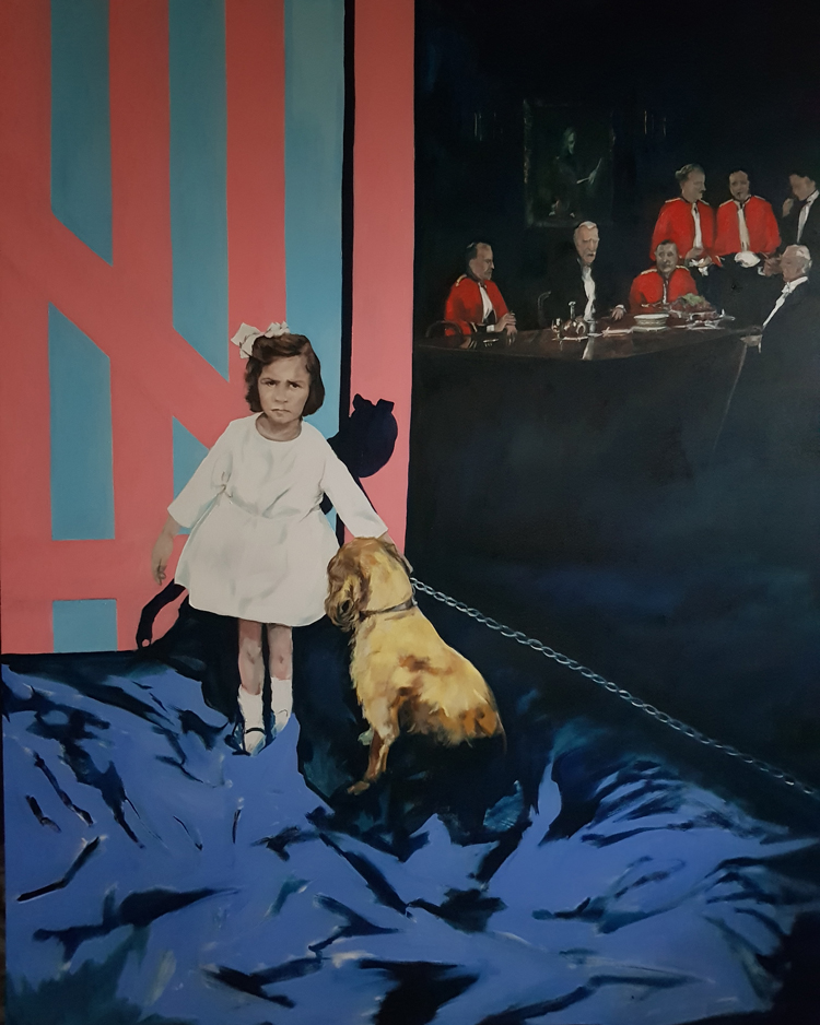 Kate Mieczkowska, Home, 2020. Oil on canvas, 244 x 183 cm. © the artist.