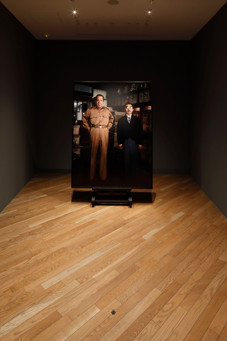 Yasumasa Morimura. Unexpected Visitors, 2010-18. Installation view, Hara Museum of Contemporary Art, Shinagawa-ku.