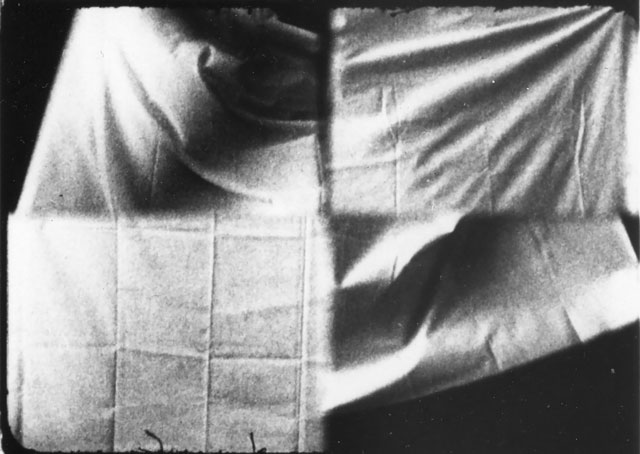 Dóra Maurer. Timing, film still 1973/1980. Film, 16mm shown as video, projection, black and white. Tate © Dóra Maurer.