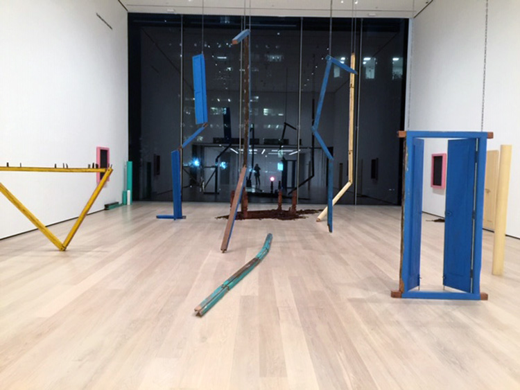 Sheela Gowda. Of All People. Installation view, MoMA, New York, 2019. Photo: Jill Spalding.