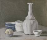 Giorgio Morandi, Still Life (Natura morta), 1936. Oil on canvas, 33 x 37 cm. Fondazione Magnani Rocca, Mamiano di Traversetolo (Parma), Italy. © Giorgio Morandi, VEGAP, Bilbao, 2019.