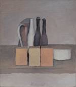 Giorgio Morandi, Still Life (Natura morta), 1956. Oil on canvas, 40.7 x 36.2 cm. Augusto and Francesca Giovanardi Collection. © Giorgio Morandi, VEGAP, Bilbao, 2019.