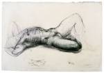 Henry Moore, Reclining Male Nude, c1922. Drawing. Reproduced by permission of The Henry Moore Foundation. © The Henry Moore Foundation. Photo: Michel Muller.