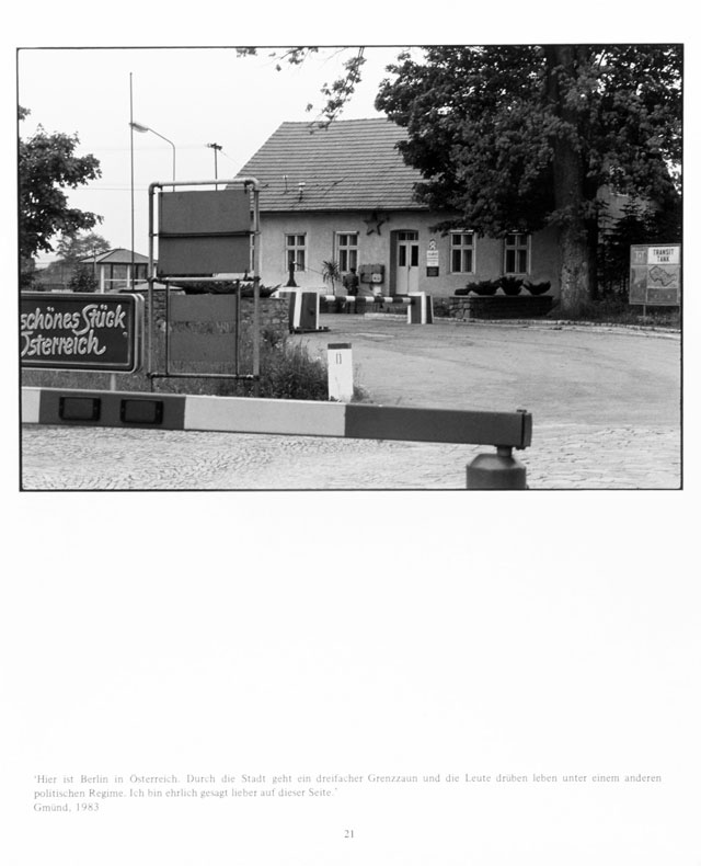 Seiichi Furuya. From the series: State border part 1, 1981–1983. 23 black-and-white photographs, 60 x 49 cm. mumok Museum moderner Kunst Stiftung Ludwig Wien, acquired, 1984. © Seiichi Furuya, 2018.
