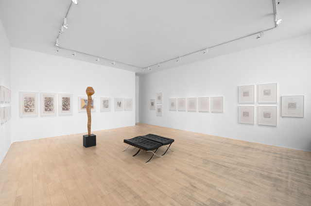 Writing New Codes: Cordeiro / Mallary / Molnár, installation view, The Mayor Gallery, London, 6 June - 27 July 2018.