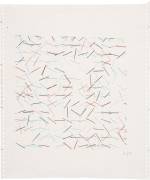 Vera Molnár. Untitled, 1971. Computer drawing, 51.5 x 36 cm (20¼ x 14¼ in). Courtesy The Mayor Gallery, London.