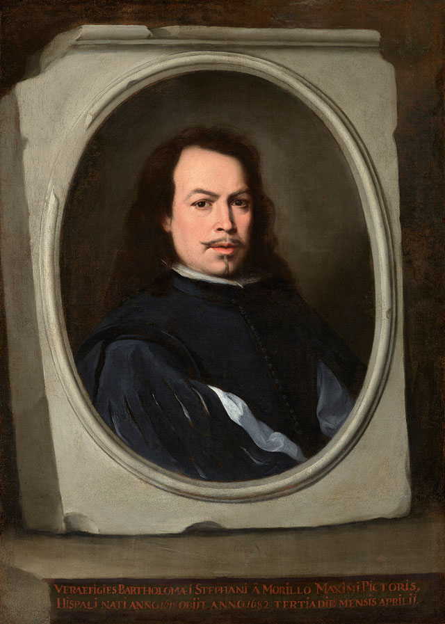 Bartolomé Esteban Murillo. Self-Portrait, about 1650-5. Oil on canvas, 107 x 77.5 cm. The Frick Collection, New York, Gift of Dr. and Mrs. Henry Clay Frick II, 2014. © The Frick Collection, New York.