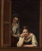 Bartolomé Esteban Murillo. Two Women at a Window, 1655-1660. Oil on canvas, 125.1 × 104.5 cm. National Gallery of Art, Washington, DC. Image courtesy of the Board of Trustees, National Gallery of Art, Washington, DC.
