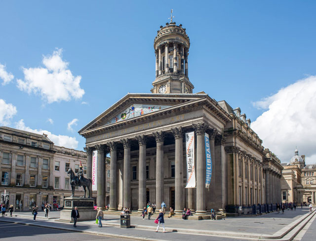 Marlie Mul: This exhibition is cancelled, Glasgow Gallery of Modern Art until 29 October 2017. Photograph: Max Slaven.