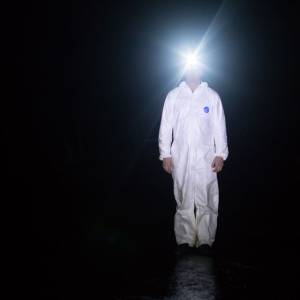 Vic in Oil Tank – North of Inverness, deep inside the Inchindown Oil Tank, searching for the worlds longest reverb.