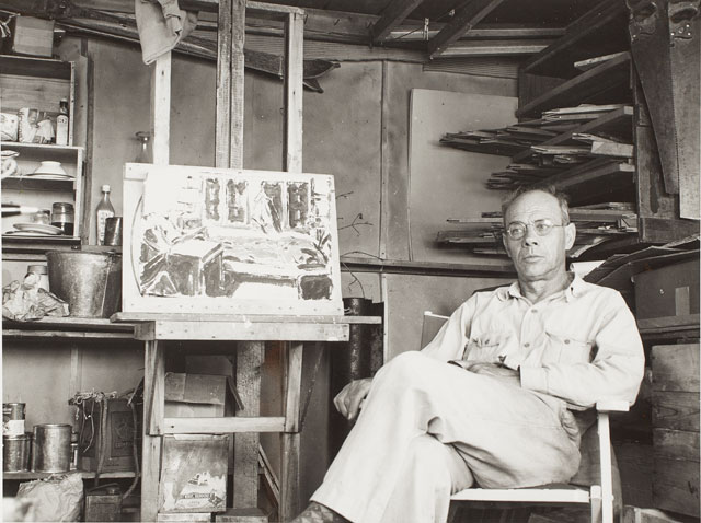 David Milne at Six Mile Lake. Photograph: Douglas Duncan.