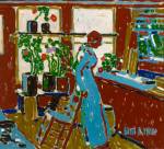 David Milne. Red, 1914. Milne Family Collection. Photograph: Michael Cullen, Toronto Canada. © The Estate of David Milne.