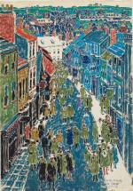 David Milne. Ripon: High Street, 1919. Art Gallery of Ontario. Bequest of Mrs. J.P. Barwick (from the Douglas M. Duncan Collection), 1985. © The Estate of David Milne.