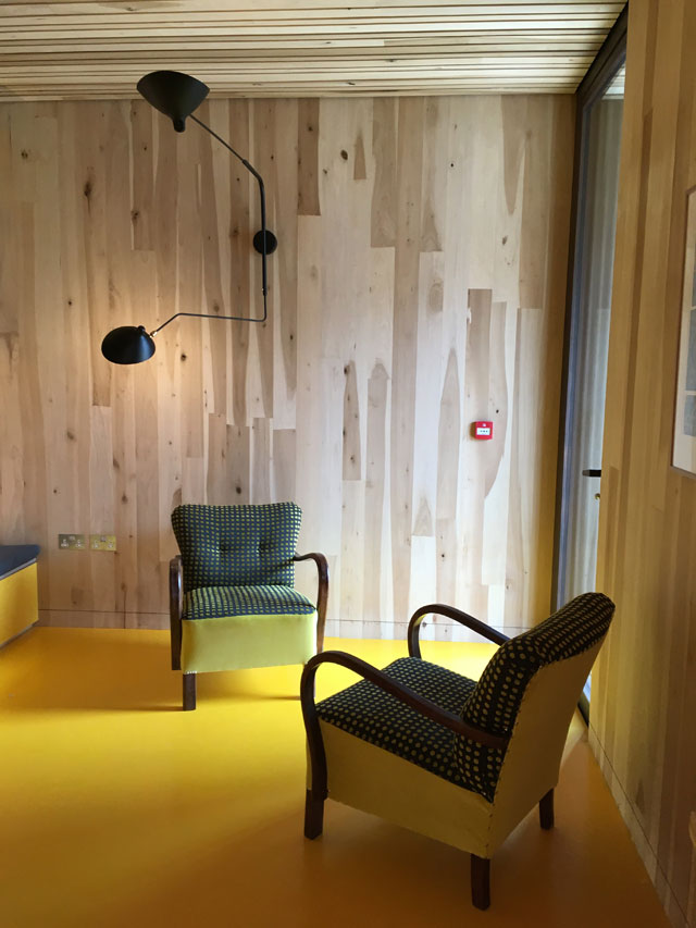 Counselling room, Maggie’s Centre for cancer care, Oldham. Photograph: Veronica Simpson.