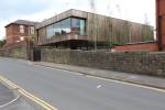 Exterior view, Maggie’s Centre for cancer care, Oldham. Photograph: Alex de Rijke.