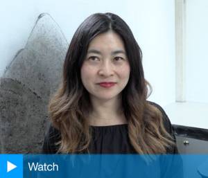 Jennifer Wen Ma at the opening of A Beautiful Disorder, Cass Sculpture Foundation, 1 July 2016. Photograph: Martin Kennedy.