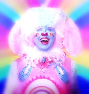 Rachel Maclean, Still from Over The Rainbow, 2013, Digital Video, 45mins, Commissioned by The Banff Centre and Collective Gallery, Funded by Creative Scotland