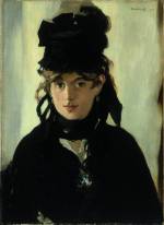 Edouard Manet. Berthe Morisot with a Bouquet of Violets, 1872. Oil on canvas, 55.5 x 40.5 cm. Musee d Orsay, Paris. Acquis avec la participation du Fonds du Patrimoine, de la Fondation Meyer, de Chine Times Group et d un mecenat coordonne par le quotidien Nikkei, 1998. Photograph copyright RMN (Musee d'Orsay)/Herve Lewandowski.