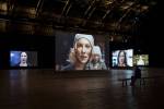 Julian Rosefeldt. Manifesto at Park Avenue Armory, New York City. Installation view. Photograph: James Ewing.