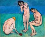 Henri Matisse. <em>Bathers with a Turtle</em>, 1907–08. Oil on canvas, 179.1 x 220.3 cm (70 1/2 x 87 3/4 inches). Saint Louis Art Museum, gift of Mr and Mrs Joseph Pulitzer Jr., 24:1964. © 2010 Succession H. Matisse/Artists Rights Society (ARS), New York.
