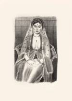 Henri Matisse. La Persane, 1929. Lithograph on wove paper, 17 5/8 x 11 3/8 in. © DACS.