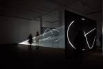 Anthony McCall. Face to Face, 2013. Installation view, Sean Kelly Gallery, New York.