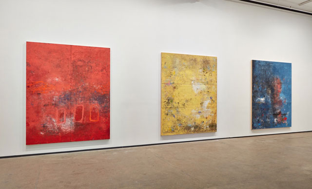 Installation view of Hugo McCloud: Veiled at Sean Kelly, New York, 10 December 2016 – 21 January 2017. Photograph: Jason Wyche, New York. Courtesy: Sean Kelly, New York.