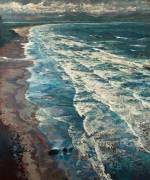 Hector McDonnell. Seascape, 1971. Oil on canvas, 20 x 24 in.