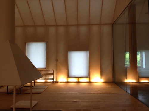 Memu (interior view), 2011. Designed by Kengo Kuma and Associates.