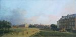 Canaletto. London: The Old Horse Guards from St James’s Park, c1749. Tate. Lent by The Andrew Lloyd Webber Foundation.
