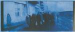 Boris Mikhailov. At Dusk (Series), 1993–2000. One of a series of 110 photographs, gelatin silver prints, blue hand toned, each 5 1/8 x 11 ¾ inches (13 x 29.5 cm).