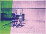 Andy Warhol. Big Electric Chair, 1967. Silkscreen and acrylic on primed canvas, 137.2 x 185.5 cm. © Licensed by the Andy Warhol Foundation for the Visual Arts, Inc/ARS, New York and DACS London 2007. Courtesy of the Froehlich Collection, Stuttgart