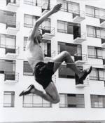 Hajo Rose (1910-1989) High jumper in front of Prellerhouse 1930 © Bauhaus Archiv, Berlin.