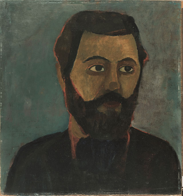 Paula Modersohn-Becker. Portrait de Werner Sombart, Spring 1906. Tempera on canvas, 50 x 46 cm. Kunsthalle Bremen-Der Kunstverein in Bremen, Brême. © Paula-Modersohn-Becker-Stiftung, Brême.