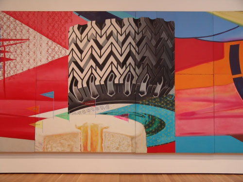 <i>F-111</i> (section), 1964-65. James Rosenquist