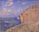 Monet. The Cliffs at Fécamp, 1881 © Aberdeen Art Gallery & Museums Collection