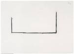 Robert Motherwell. <em>Open Study No. 3</em>, 1968. Charcoal on paper, 55.9 x 77.5 cm (22 x 30½ in). © Dedalus Foundation, Inc. / Licensed by VAGA, New York, NY.