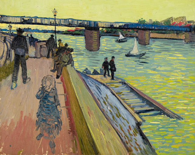 Vincent van Gogh. The Bridge at Trinquetaille, 1888. Private collection.