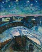 Edvard Munch. Starry Night, 1922. Munch Museum, Oslo.