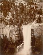 Eadweard Muybridge. <em>Pi-Wi-Ack. Valley of the Yosemite. (Shower of Stars) “Vernal Fall.” 400 Feet Fall. No. 29, </em>1872. San Francisco Museum of Modern Art. Accessions Committee Fund and gift of Jeffrey Fraenkel and Frish Brandt.