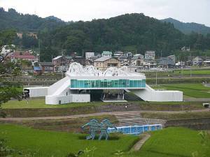 Snow-Land Agrarian Culture Centre, Matsudai by MVRDV