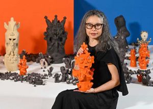 Mai Nguyễn-Long, Talbot Rice Gallery, University of Edinburgh, 2025. Photo: Neil Hanna.