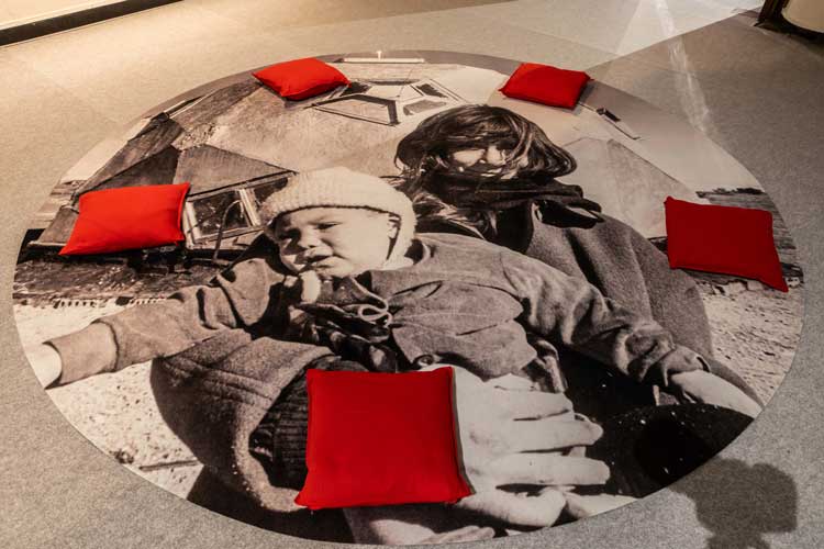 Grace Ndiritu: Compassionate Rebels in Action. The Ignorant Art School Sit-in #5. Photo: Sally Jubb, courtesy Cooper Gallery, DJCAD.