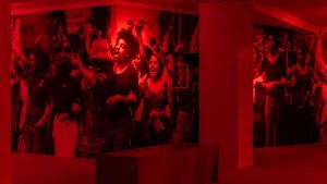 This show is about taking inspiration from alternative practices and sharing and defining what knowledge is. But though its motives are good, a set of films, some books, photographic archive and a few beanbags leave me wondering where the art is