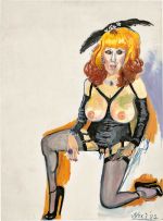 Alice Neel, Annie Sprinkle, 1982. © The Estate of Alice Neel. Courtesy The Estate of Alice Neel.