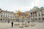 Leeroy New, The Arks of Gimokudan, Somerset House, London, 2022. Photo: Ben Queenborough, PA Wire.
