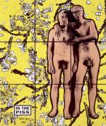 Gilbert & George. <em>In the Piss, 1997, </em>Photo-piece of nine panels © The Artist